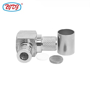 Nhà máy trực tiếp qma nam cắm uốn góc bên phải 90 độ cho rg8 lmr400 rg213 rg214 H1000 7dfb 8dfb UAV <span class=keywords><strong>RF</strong></span> kết nối đồng trục - Product Image 3