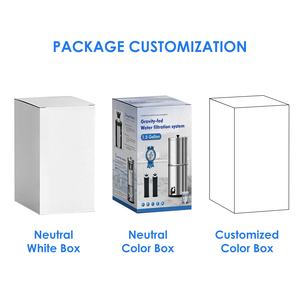 Hot Selling Teller Top Waterfilter Zwaartekracht Gevoed Waterfilter Systeem - Product Image 5