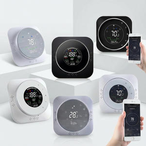 Thermostat intelligent WiFi à écran tactile Yod pour systèmes CVC avec contrôle de la chaleur et de la climatisation, économie d'énergie, thermostat numérique mural - Product Image 4