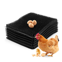 Nouveaux tapis de ponte en plastique anti-casse pour poules, lavables et réutilisables en PE, garantie 1 an pour poulaillers et fermes avicoles