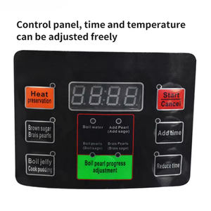 XEOLEO เชิงพาณิชย์ 12L ความจุขนาด<span class=keywords><strong>ใหญ่</strong></span>มันสําปะหลังหม้อหุงไข่มุกหม้อเพิร์ลอัตโนมัติ<span class=keywords><strong>ต้ม</strong></span> Sago เครื่องสําหรับนมชาร้านครัว - Product Image 3