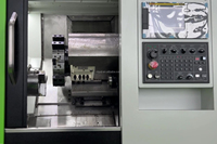 Tour à métaux CNC à broche unique horizontale automatique IHT321 de moyenne capacité pour la fabrication de pièces de précision, fournisseur