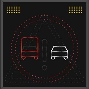 Customized Traffic Sign Message Board Tailored Traffic-<b>Control</b> Information Panels - Product Image 1
