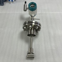 Débitmètre vortex à fixation par pince pour vapeur superchauffée avec technologie de compensation, connectivité Pulse/4-20mA/RS485/HART, prix départ usine