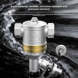 Filtre de chaudière murale manuel en cuivre de précision, filtration 100 microns pour usage domestique, qualité d'<span class=keywords><strong>eau</strong></span> ultra-purifiée - Product Image 1