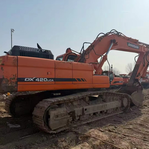 Excavatrices d'occasion Doosan DX420LCA DX420, Develon 40 tonnes 42 tonnes, excavatrice sur chenilles lourde et grande, à vendre, certifiée CE - Product Image 1