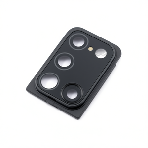 Lente y embellecedor intercambiables para cámara trasera con cristal óptico para A21S SM-A217 Negro - Product Image 1