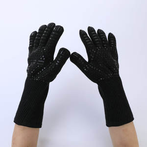 Gants résistants à la chaleur bon marché pour la fabrication de bonbons, Gants de <span class=keywords><strong>cuisine</strong></span> en silicone pour barbecue - Product Image 3