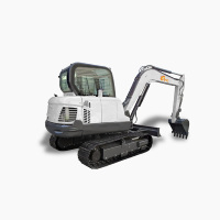 Nouvelle mini-excavatrice de 20 tonnes avec système hydraulique, moteur et pompe, garantie d'un an pour les travaux de construction