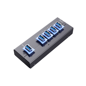 Sipolar AT-4U30M2 công nghiệp khóa <span class=keywords><strong>USB</strong></span> 3.0 <span class=keywords><strong>HUB</strong></span> DC 9V-24V Powered chống ngắt kết nối cho POS <span class=keywords><strong>Robot</strong></span> - Product Image 1