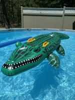 Waterhan En gros Matelas de natation gonflable en PVC pour enfants, motif Alligator Crocodile, Modèle Guangdong FAJ545Y417