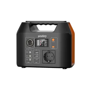 Powkey Solor 300W Draagbare Krachtcentrales Europa Magazijn Outdoor Camping Draagbare Powered Stations Zonne-Energie Generator Voor Laptop