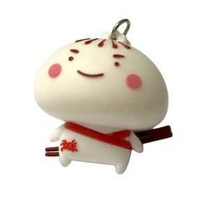 Personnalisation d'usine mignon 3D dessin animé Figure porte-clés sac accessoire PVC porte-clés pour décoration cartable - Product Image 2