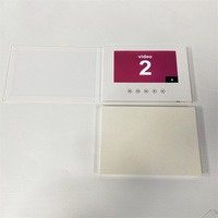 Logo personnalisé Linen Hardcover 7 pouces IPS Screen Wholesale Video Brochure Lcd 2025