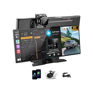 11.5 "không dây Carplay màn hình cho xe với 4K + 1080P Dash Cam và sao lưu máy ảnh hỗ trợ Apple Carplay và Android <span class=keywords><strong>Auto</strong></span> <span class=keywords><strong>Car</strong></span> Play - Product Image 1