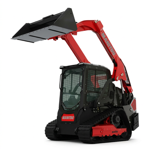 Chargeuse compacte sur chenilles Kubota SVL97-3 avec godet frontal, moteur diesel haute puissance, équipement de construction - Product Image 1