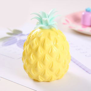 Jouet anti-stress en forme d'ananas pour enfants, en TPR souple, à presser, amusant et moelleux - Product Image 6
