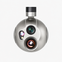 Caméra EO IR avec nacelle pour drone UAV, imagerie thermique, zoom optique, charge utile pour inspection industrielle OEM ODM
