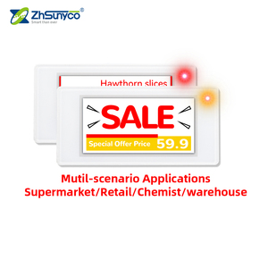 Zhsunyco BLE-213BWRY 2.4GHz 2.13cm Dimensi Label Harga Digital E-Ink untuk Supermarket, Layar Elektronik, Guangdong - Product Image 3