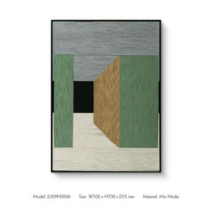 Tissu Mur Art Décor À La Maison Abstrait À La Main Textiles Oeuvre Personnalisé <span class=keywords><strong>Tapisserie</strong></span> Peinture Fil De Coton Suspendu Accent - Product Image 2