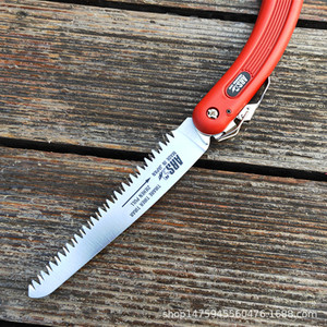 Scie pliante Ars 210Dx, longueur de lame 210 mm, pour l'élagage, le jardinage et le travail du bois, fabriquée au Japon, poignée en PVC - Product Image 2
