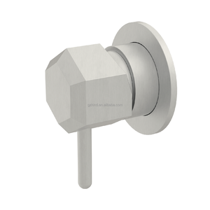 304 filigrane or brossé de haute qualité mitigeur mural de bain de douche unique robinet mural dissimulé - Product Image 2