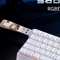 Clavier mécanique 61 touches avec rétroéclairage RGB, filaire, disposition compacte, touches et câble séparés, pour bureau