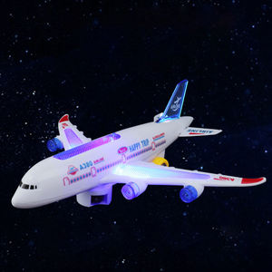 <span class=keywords><strong>Avion</strong></span> <span class=keywords><strong>lumineux</strong></span> chantant 3D de 29 cm, lumières et musique magnifiques, <span class=keywords><strong>avion</strong></span> rotatif en plastique, jouets pour enfants, <span class=keywords><strong>avion</strong></span> <span class=keywords><strong>lumineux</strong></span> pour enfants - Product Image 6