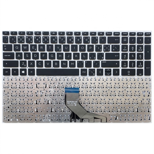Laptop Keyboard for HP Pavilion 15-DA 15-DB 15-DX 15-DR 250 G7 255 256 G7 15-CN 15-CS 15-CR 15-CW 17-BY 17-CA TPN-C135 Czech  SK