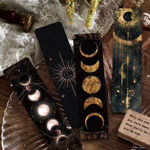 23pcs/Bag Dark Divination Style Bookmark Reading for Book Lovers Paper Marker for Students Classroom Teenager School Office