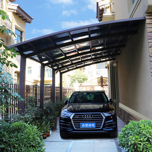 Customized hai özelleştirilmiş boyutu yüksek kalite açık garaj <span class=keywords><strong>Carport</strong></span> polikarbonat su geçirmez alüminyum Carports - Product Image 4
