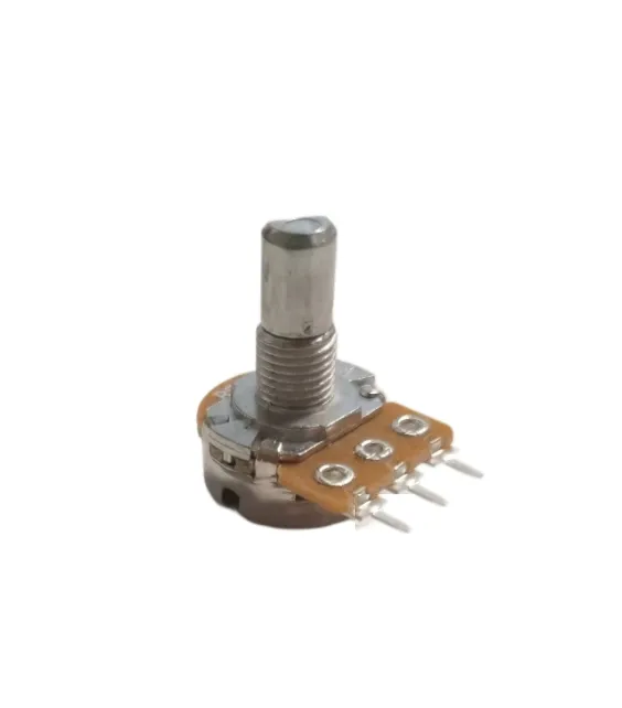 Biến điện trở emphua16mm ROTARY Potentiometer 3 dây dẫn p.c.b gắn Hội Đồng Quản trị tụ điện RK16110N-B50K-L15F-WLX