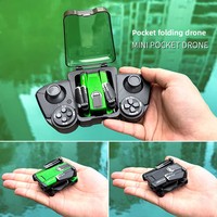 Mini-drone électrique pliable de poche pour le commerce transfrontalier, avec maintien d'altitude, quadricoptère télécommandé par application - Vente en gros de jouets