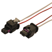 Faisceau de câblage pour injecteur de carburant et capteur de stationnement à 2 broches, faisceau de câblage adaptateur personnalisé