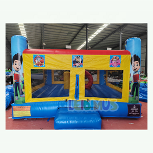 Jeu gonflable d'extérieur Château gonflable Paw Patrouilles Videur gonflable Combo Cartoon Maison gonflable avec toboggan pour enfants - Product Image 3