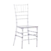 Chaises en plastique transparent durable, écologiques, imperméables, design moderne, pour événements, fêtes, mariages, hôtels, utilisation intérieure et extérieure, vente en gros