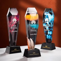 Trophées et plaques de médailles colorées avec logo personnalisable, design créatif pour les récompenses promotionnelles des étudiants, des entreprises et des entreprises commerciales