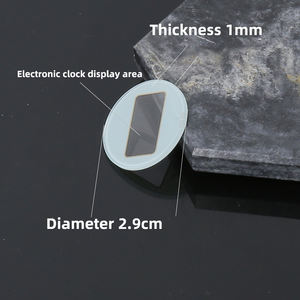 Factory Customized Sapphire Watch Glass Electronic Clock Display Area Blue Film Coated Wear-resistant Diameter 2.6cm - Product Image 5