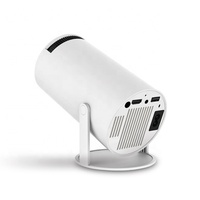 EASUNTECH 800p Android 11 WiFi Sans Fil LCD 4K 260 Lumens Projecteur Home Cinéma Batterie Intégrée - Mini Portable HY300 Pro Max
