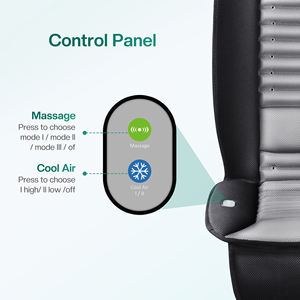 Fabrik Großhandel Kühlung Autos itz Kissen Massage Vibration Luft Belüfteter Lüfter Klimaanlage Kühler Kissen Massage gerät - Product Image 6