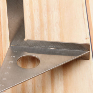 90 grados de acero inoxidable métrica cuadrada diseño madera gobernante Mitra triangular gobernante - Product Image 6