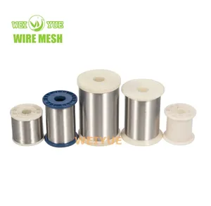 Wholesale 0.05mm Diameter 304/316L Stainless Steel Wire For Sewing Thread Yarn