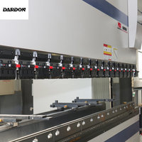 Presse plieuse automatique CNC Dardon électro-hydraulique à barre de torsion robuste pour profilés, haute précision, 4+1 axes à roulements