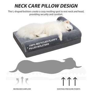 Free Shipping Fast Delivery to In-stock Inventory Modern Waterproof Orthopedic Orthopaedic <strong>Dog</strong> <strong>Bed</strong> - Product Image 2