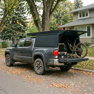 ฝาครอบกระบะอลูมิเนียมแบบแข็งสำหรับมิตซูบิชิ ไทรทัน MQ ปี 2015-2018 รุ่น Exceed <span class=keywords><strong>4x4</strong></span> พร้อมคุณสมบัติกันน้ำและล็อคได้ - Product Image 1