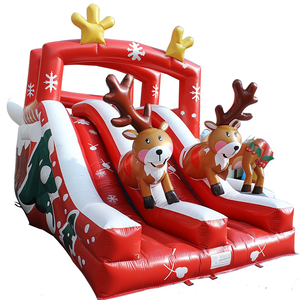 Castillo Inflable Comercial con Diseño Navideño, Casa de Brinco Inflable para Niños y Adultos - Product Image 4