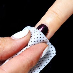 Limpiador de uñas formas de corazón y cuadrado toallitas para uñas almohadillas de algodón toallitas removedoras para esmalte de uñas - Product Image 2