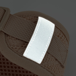 OEM مخصص مجموعة تسخير الحيوانات الأليفة سترة المقود التكتيكية تنفس للقطط الجراء الجلود بسيطة شخصية جرو الكلب تسخير - Product Image 3