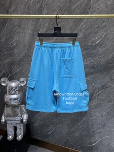 Shorts <span class=keywords><strong>cargo</strong></span> en coton personnalisés pour hommes, style hip-hop d'été, décontractés, avec poches, streetwear, grande taille, vêtements pour garçons - Product Image 2