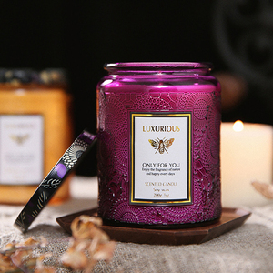 Caja de Regalo de Velas Aromáticas de Cera de Soya Hechas a Mano para Uso en Fiestas y <span class=keywords><strong>Bares</strong></span>, de Larga Duración, No Tóxicas, Decoración para el Hogar y el Dormitorio - Product Image 6